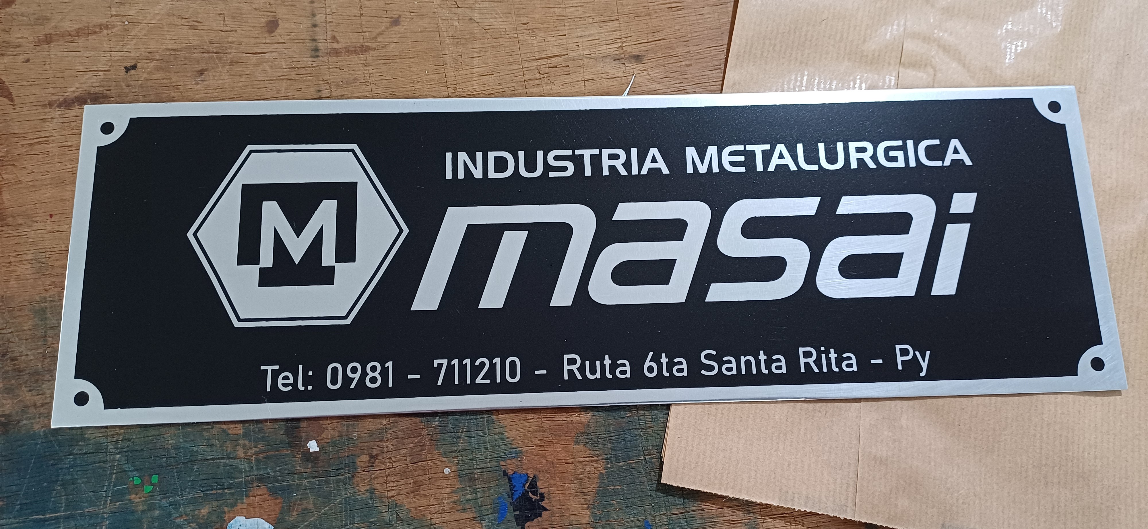 Impresión sob lamina de aluminio
